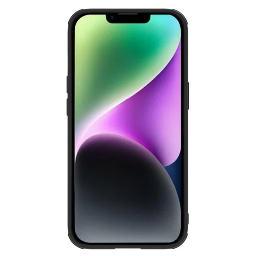 iPhone 14 umbris silikoonist ja nailonist Nillkin Textured S kaamerakaitsega must 3