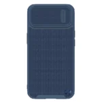 iPhone-14-umbris-silikoonist-ja-nailonist-Nillkin-Textured-S-kaamerakaitsega-sinine