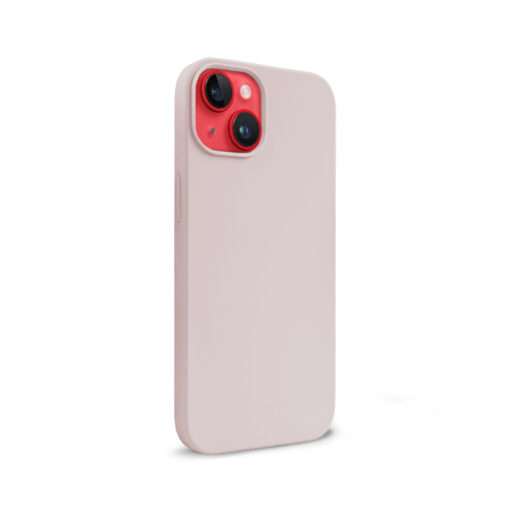 iPhone 1413 umbris silikoonist Crong Color Cover roosakas liivakarva 1