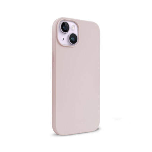 iPhone 1413 umbris silikoonist Crong Color Cover roosakas liivakarva 2