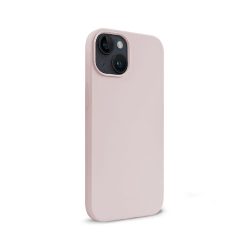 iPhone 1413 umbris silikoonist Crong Color Cover roosakas liivakarva 6
