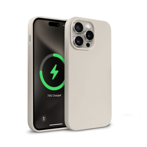iPhone 15 Pro Max umbris silikoonist Crong Color Cover Magnetic MagSafe helebeez 3