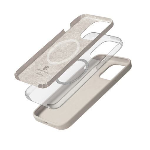 iPhone 15 Pro Max umbris silikoonist Crong Color Cover Magnetic MagSafe helebeez 5