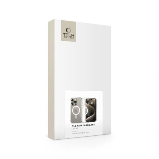 iPhone 15 Pro Max umbris silikoonist FlexAir MagSafe labipaistev 4