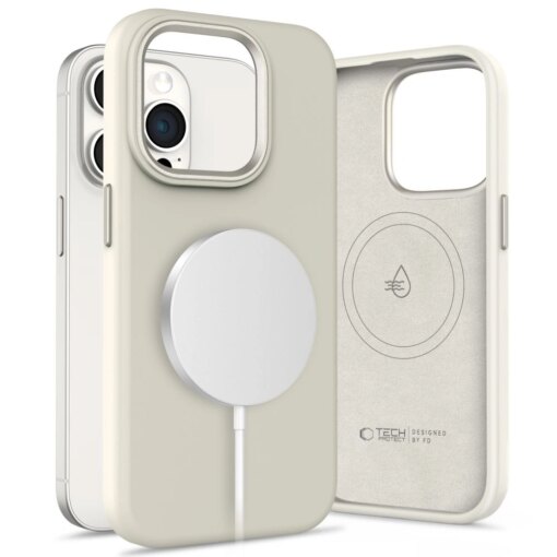 iPhone 15 Pro Max umbris silikoonist Silicone Pure MagSafe cosmic latte