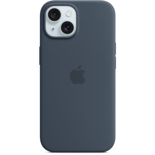 iPhone 15 umbris silikoonist MagSafe Storm Blue MT0N3ZMA 1