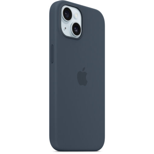 iPhone 15 umbris silikoonist MagSafe Storm Blue MT0N3ZMA 3