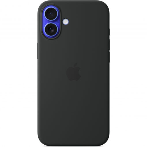 iPhone 16 PLUS umbris silikoonist MagSafe Black MYY93ZMA 1