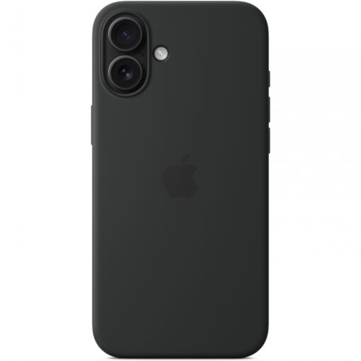 iPhone 16 PLUS umbris silikoonist MagSafe Black MYY93ZMA 3