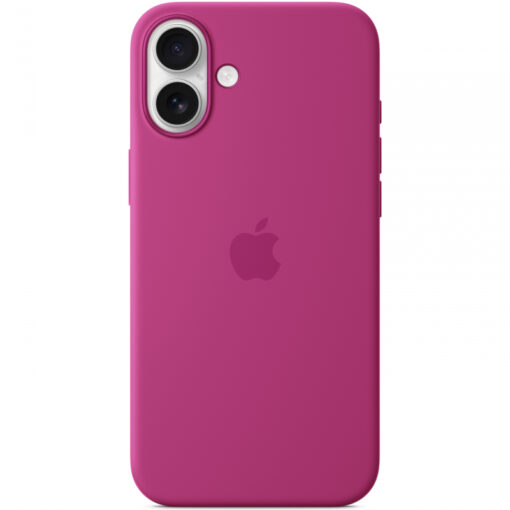 iPhone 16 PLUS umbris silikoonist MagSafe Fuchsia MYYE3ZMA 1