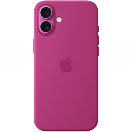 iPhone 16 PLUS umbris silikoonist MagSafe Fuchsia MYYE3ZMA 3