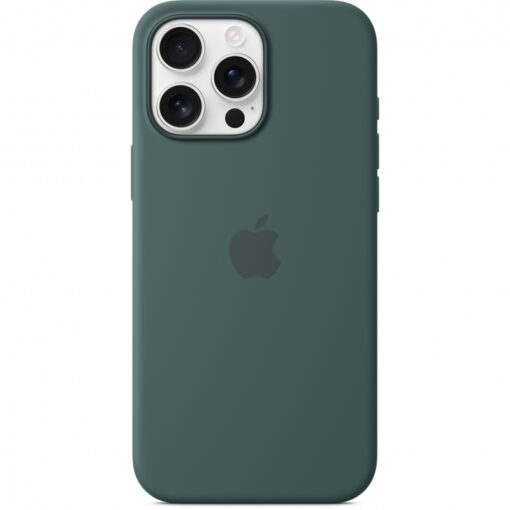 iPhone 16 PRO MAX umbris silikoonist MagSafe Lake Green MA7V4ZMA