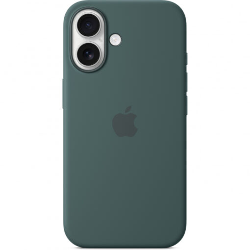 iPhone 16 umbris silikoonist MagSafe Lake Green MYY83ZMA