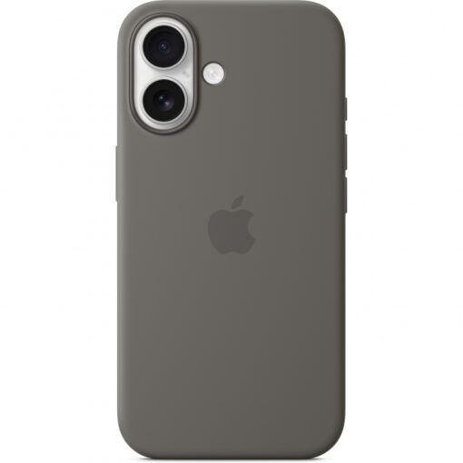 iPhone 16 umbris silikoonist MagSafe Stone Gray MYY33ZMA