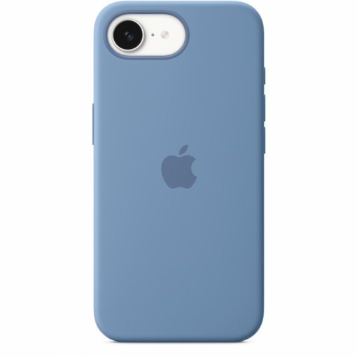 iPhone 16e umbris silikoonist Winter Blue MD3Q4ZMA 1