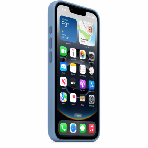 iPhone 16e umbris silikoonist Winter Blue MD3Q4ZMA 2