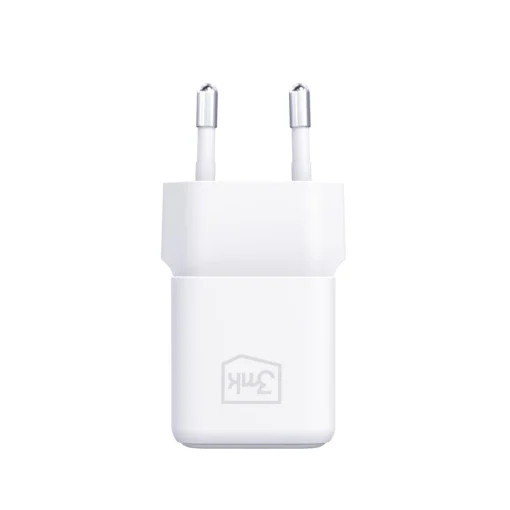 3mk Hyper Seinalaadija PD 25W USB C – USB C kaabel valge 7
