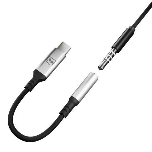 Adapter USB C – 3.5 mm helisisend – Helisisendi adapter – 3mk 9