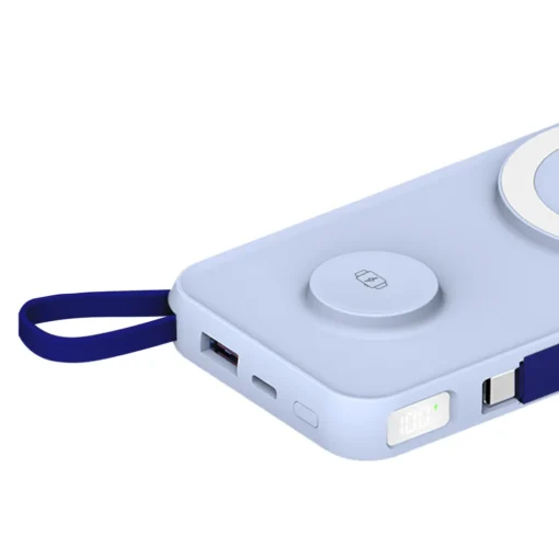 Akupank 3mk PastelUP 10 000mAh 22.5W sinine 2