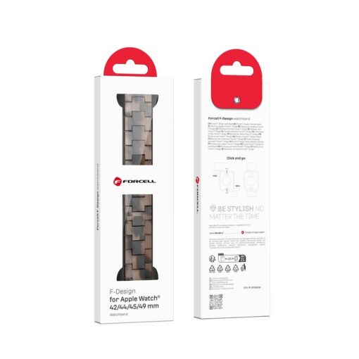 Apple Watch rihm marble resin F Design brown b 2