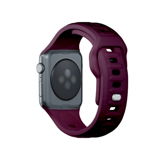 Apple Watch rihm silikoonist B 3mk Silicone Watch Strap mulberry 10