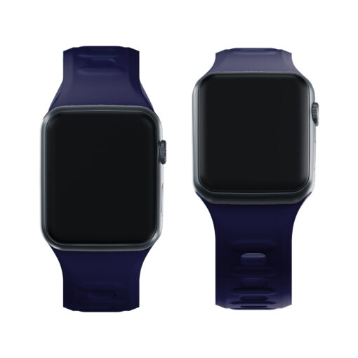 Apple Watch rihm silikoonist B 3mk Silicone Watch Strap ocean blue 2