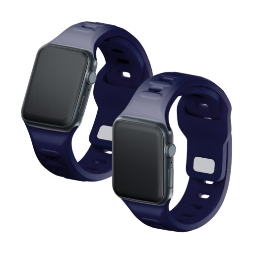 Apple Watch rihm silikoonist B 3mk Silicone Watch Strap ocean blue 4