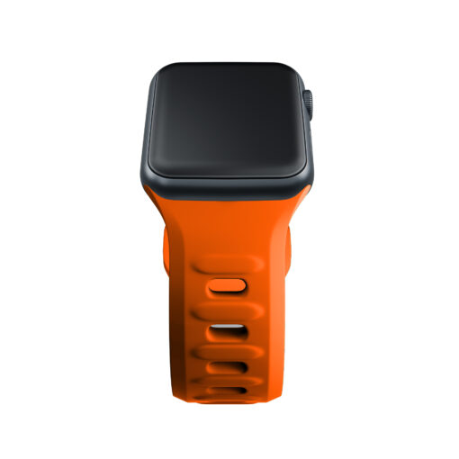 Apple Watch rihm silikoonist B 3mk Silicone Watch Strap orange 10