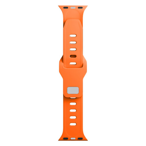 Apple Watch rihm silikoonist B 3mk Silicone Watch Strap orange 7