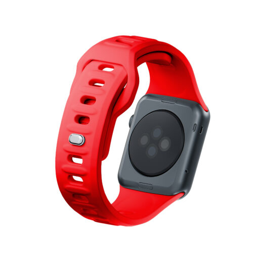 Apple Watch rihm silikoonist B 3mk Silicone Watch Strap red 5