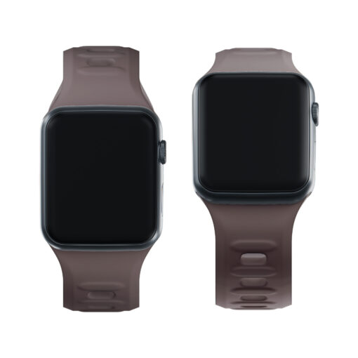 Apple Watch rihm silikoonist B 3mk Silicone Watch Strap taupe 2