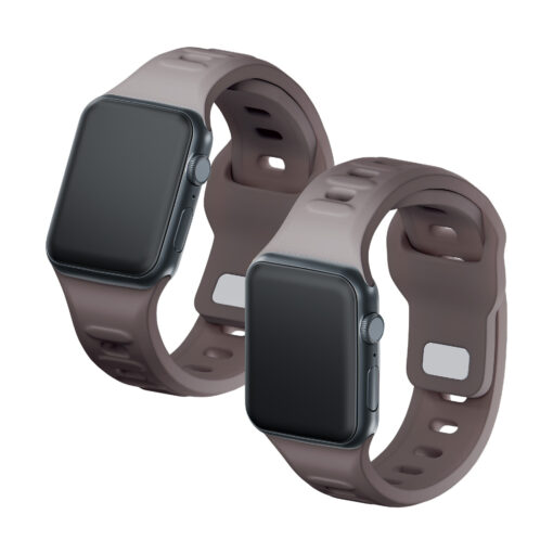 Apple Watch rihm silikoonist B 3mk Silicone Watch Strap taupe 4