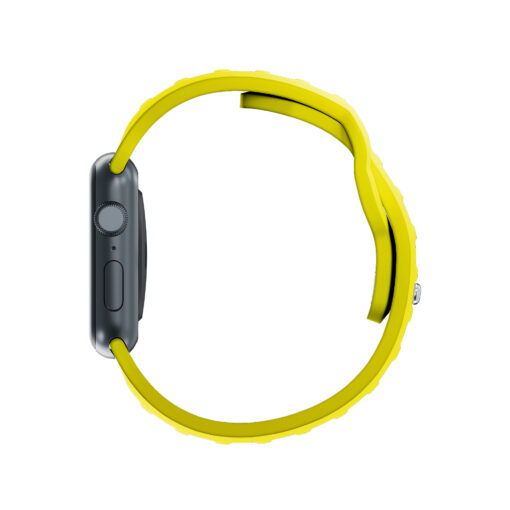 Apple Watch rihm silikoonist B 3mk Silicone Watch Strap yellow 1