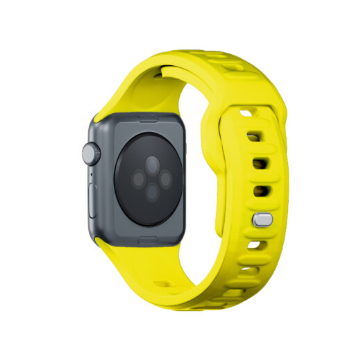 Apple Watch rihm silikoonist B 3mk Silicone Watch Strap yellow 10