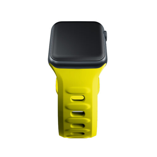 Apple Watch rihm silikoonist B 3mk Silicone Watch Strap yellow 11