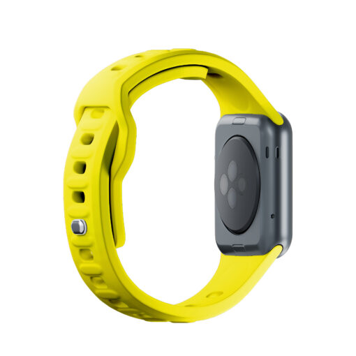 Apple Watch rihm silikoonist B 3mk Silicone Watch Strap yellow 3