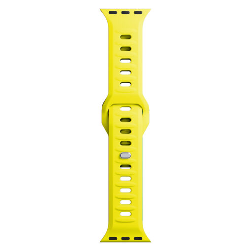 Apple Watch rihm silikoonist B 3mk Silicone Watch Strap yellow 6