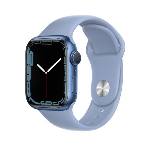 Apple Watch rihm silikoonist F Design misty blue s
