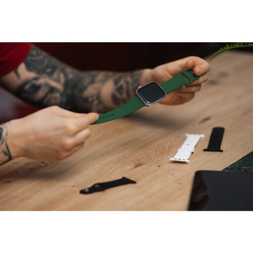 Apple Watch rihm silikoonist F Design red b 4