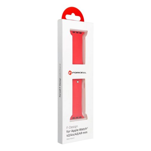 Apple Watch rihm silikoonist F Design red b 7