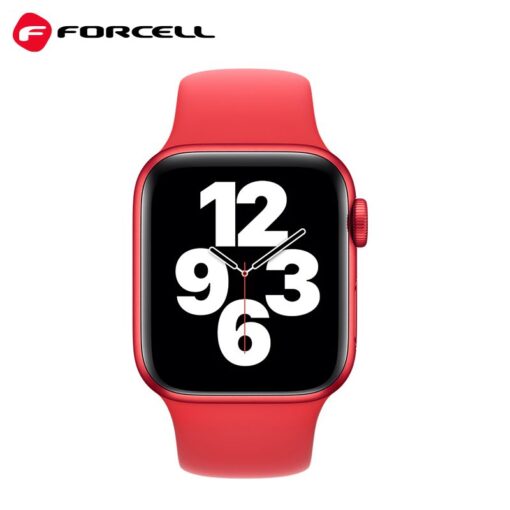 Apple Watch rihm silikoonist F Design red s 1