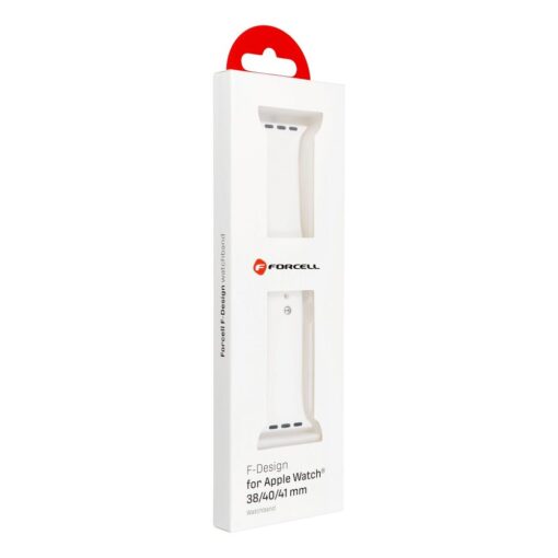 Apple Watch rihm silikoonist F Design white s 6