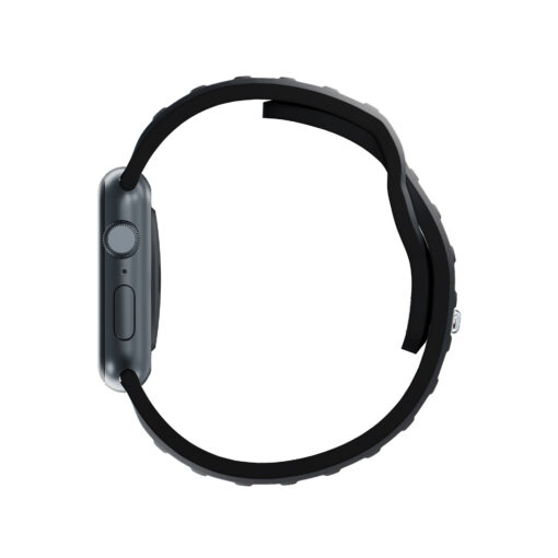 Apple Watch rihm silikoonist S 3mk Silicone Watch Strap black 1