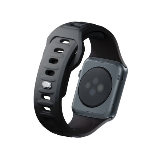Apple Watch rihm silikoonist S 3mk Silicone Watch Strap black 5