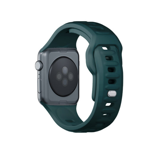Apple Watch rihm silikoonist S 3mk Silicone Watch Strap evergreen 10