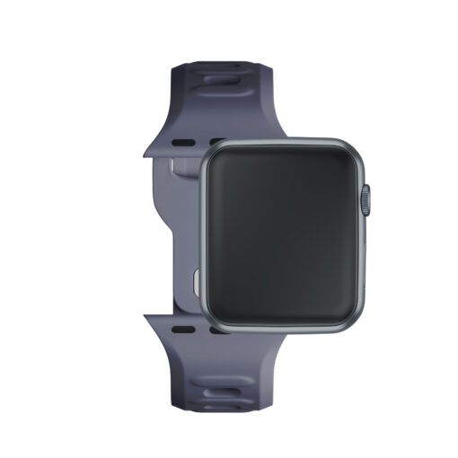 Apple Watch rihm silikoonist S 3mk Silicone Watch Strap gray 8