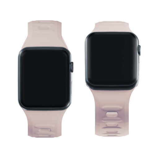 Apple Watch rihm silikoonist S 3mk Silicone Watch Strap latte 2
