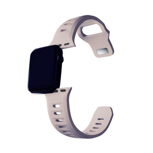 Apple Watch rihm silikoonist S 3mk Silicone Watch Strap latte 9
