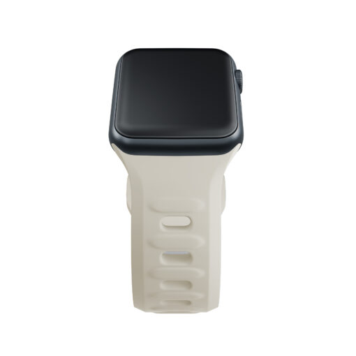 Apple Watch rihm silikoonist S 3mk Silicone Watch Strap nude 11
