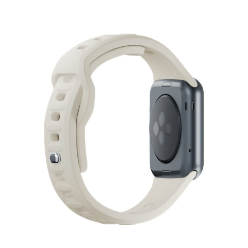 Apple Watch rihm silikoonist S 3mk Silicone Watch Strap nude 3
